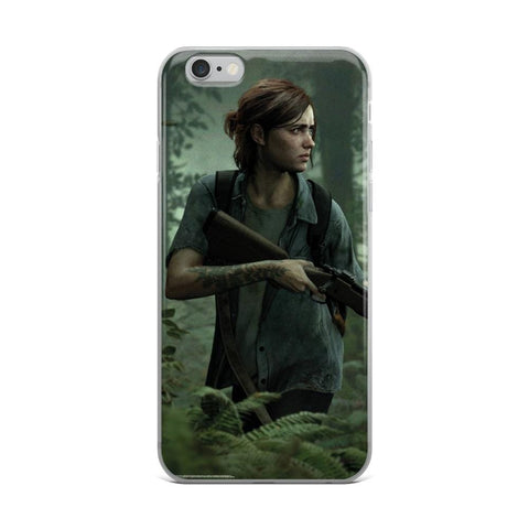 Image of Ellie with Gun TLOU 2 iPhone Case [The Last of Us Part 2]