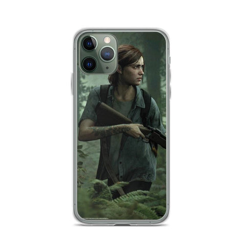 Image of Ellie with Gun TLOU 2 iPhone Case [The Last of Us Part 2]