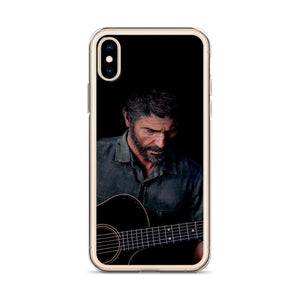 Joel Playing Guitar TLOU 2 iPhone Case [The Last of Us Part 2]