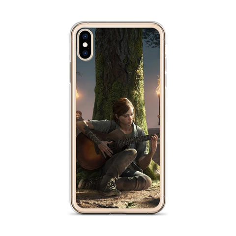Image of Ellie Playing Guitar TLOU 2 iPhone Case [The Last of Us Part 2]