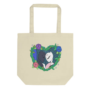 Spider and Butterfly Eco Tote Bag