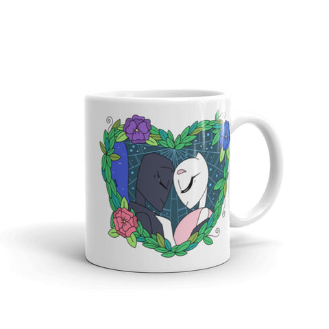 Image of Spider and Butterfly Coffee Mug