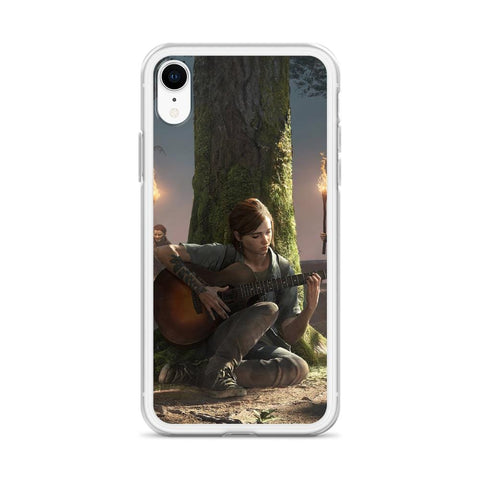 Image of Ellie Playing Guitar TLOU 2 iPhone Case [The Last of Us Part 2]