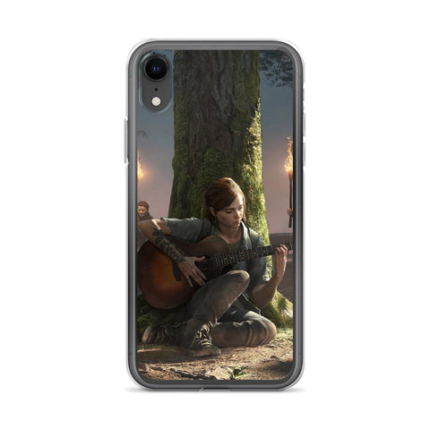 Image of Ellie Playing Guitar TLOU 2 iPhone Case [The Last of Us Part 2]