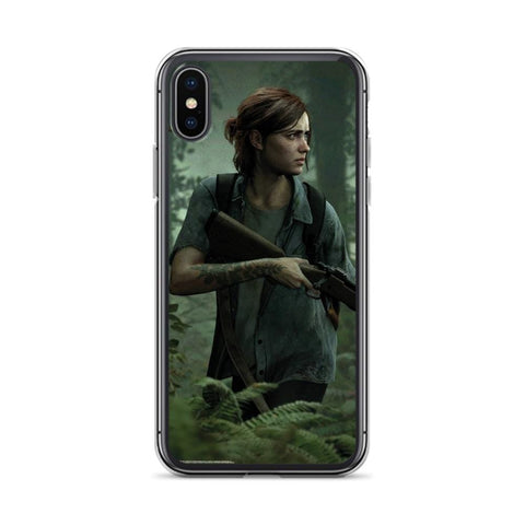 Image of Ellie with Gun TLOU 2 iPhone Case [The Last of Us Part 2]