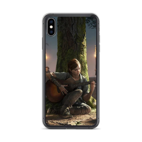 Image of Ellie Playing Guitar TLOU 2 iPhone Case [The Last of Us Part 2]