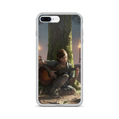 Image of Ellie Playing Guitar TLOU 2 iPhone Case [The Last of Us Part 2]
