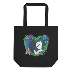 Spider and Butterfly Eco Tote Bag