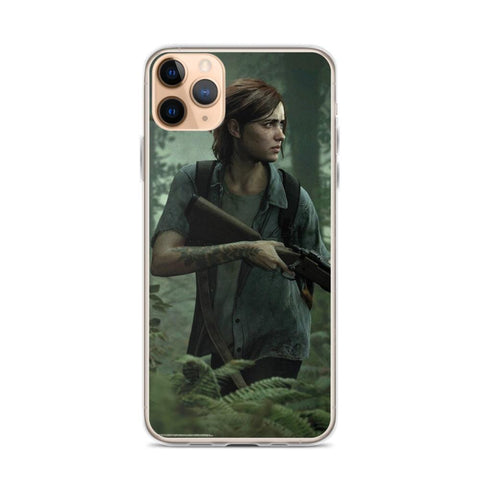 Image of Ellie with Gun TLOU 2 iPhone Case [The Last of Us Part 2]