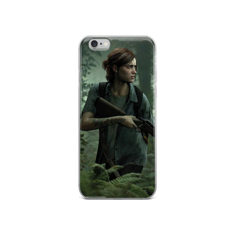 Image of Ellie with Gun TLOU 2 iPhone Case [The Last of Us Part 2]