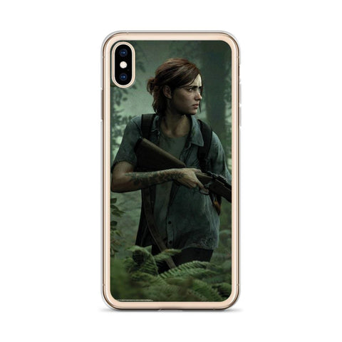 Image of Ellie with Gun TLOU 2 iPhone Case [The Last of Us Part 2]
