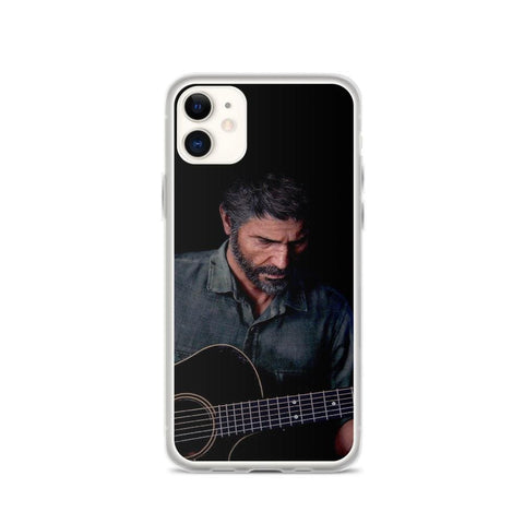 Image of Joel Playing Guitar TLOU 2 iPhone Case [The Last of Us Part 2]