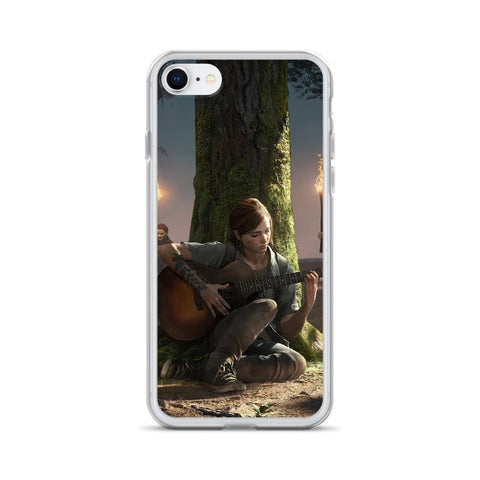 Image of Ellie Playing Guitar TLOU 2 iPhone Case [The Last of Us Part 2]