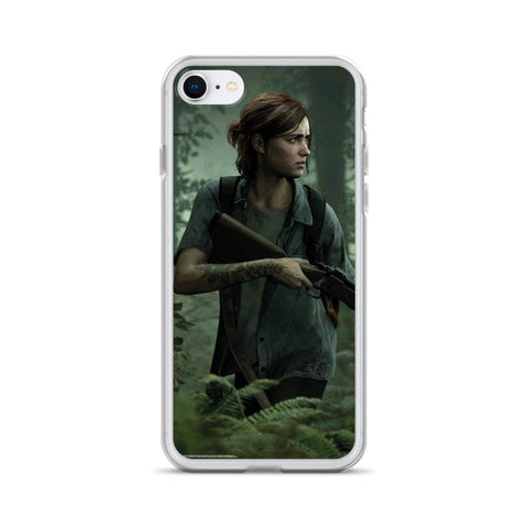 Image of Ellie with Gun TLOU 2 iPhone Case [The Last of Us Part 2]