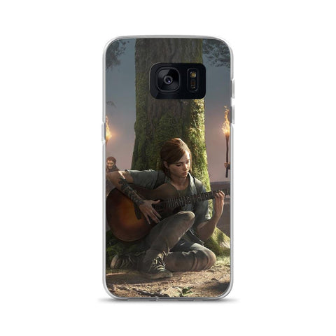 Image of Ellie Playing Guitar TLOU 2 Samsung Case [The Last of Us Part 2]