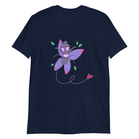 Image of Butterfly Unisex T-Shirt (Black, Navy)