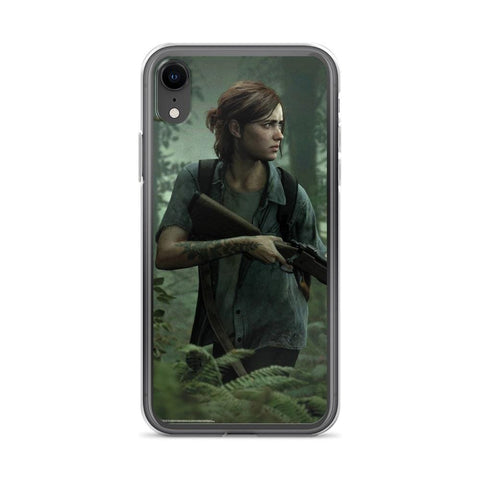 Image of Ellie with Gun TLOU 2 iPhone Case [The Last of Us Part 2]