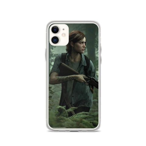Image of Ellie with Gun TLOU 2 iPhone Case [The Last of Us Part 2]