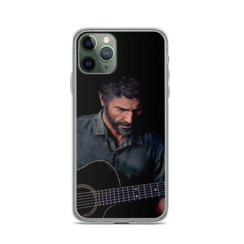 Image of Joel Playing Guitar TLOU 2 iPhone Case [The Last of Us Part 2]