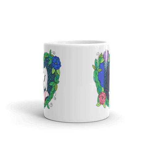 Image of Spider and Butterfly Coffee Mug