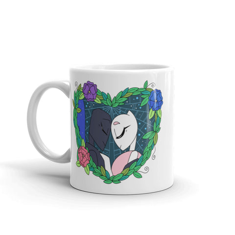 Image of Spider and Butterfly Coffee Mug